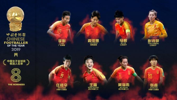 2019中国金球奖评选启动:武磊遇劲敌 王霜盼三连庄